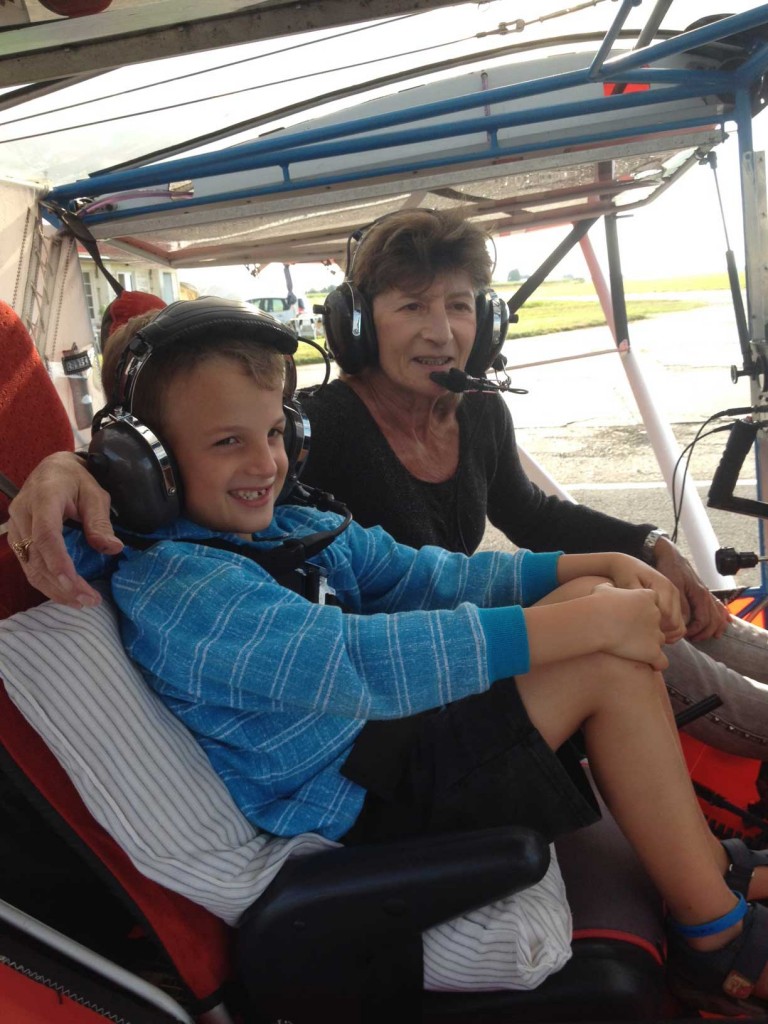 Le baptême de notre plus jeune apprenti-pilote